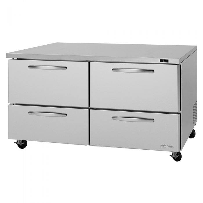 Turbo Air - PUR-60-D4-N, 4 Drawers Undercounter Refrigerator