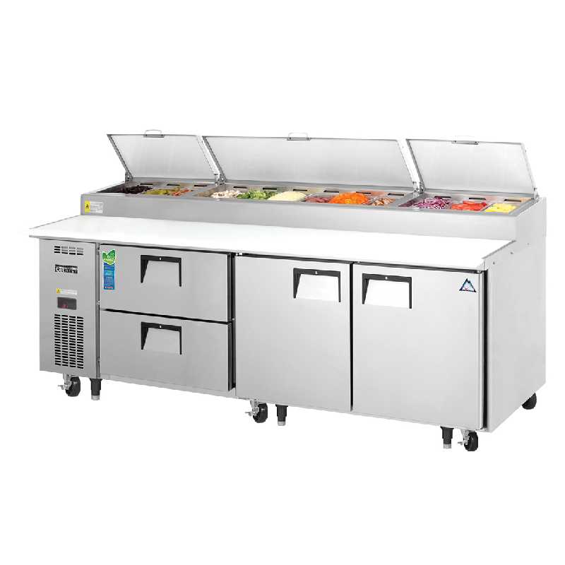 Refrigerated Pizza Prep Table EPPR3-D2