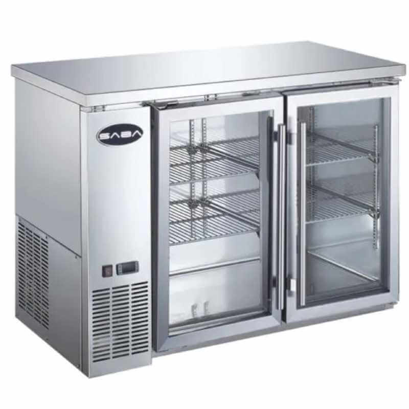 Back Bar Cooler Refrigerator SBB-24-48GSS