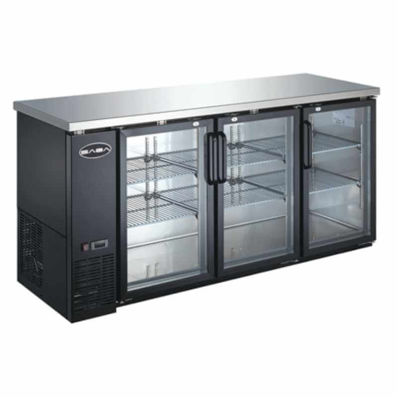 Back Bar Cooler Refrigerator SBB-24-72G