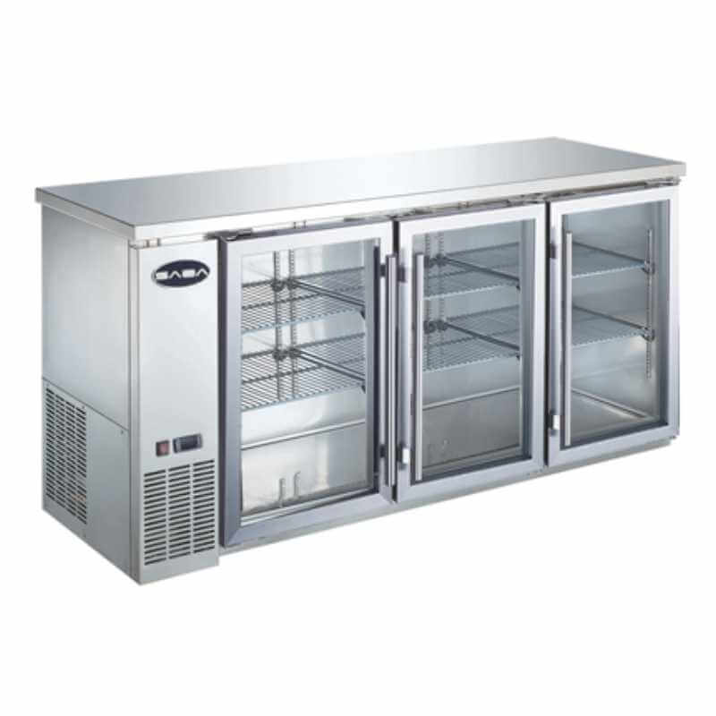 Back Bar Cooler Refrigerator SBB-24-72GSS