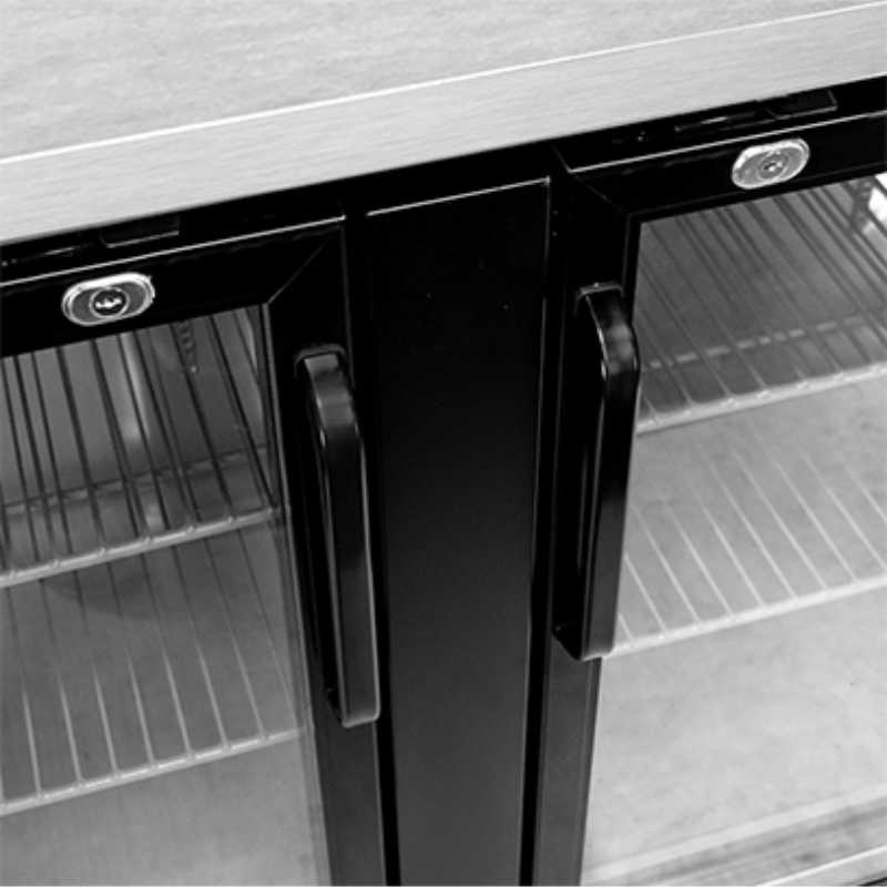 Saba - SBB-27-69G Commercial 69" Back Bar Cooler Refrigerator