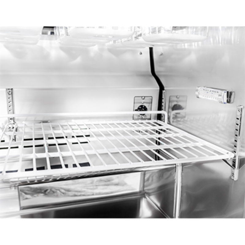 Saba - SPS-48-12 Commercial 48" 12 Pan Salad Sandwich Food Prep Table Refrigerator