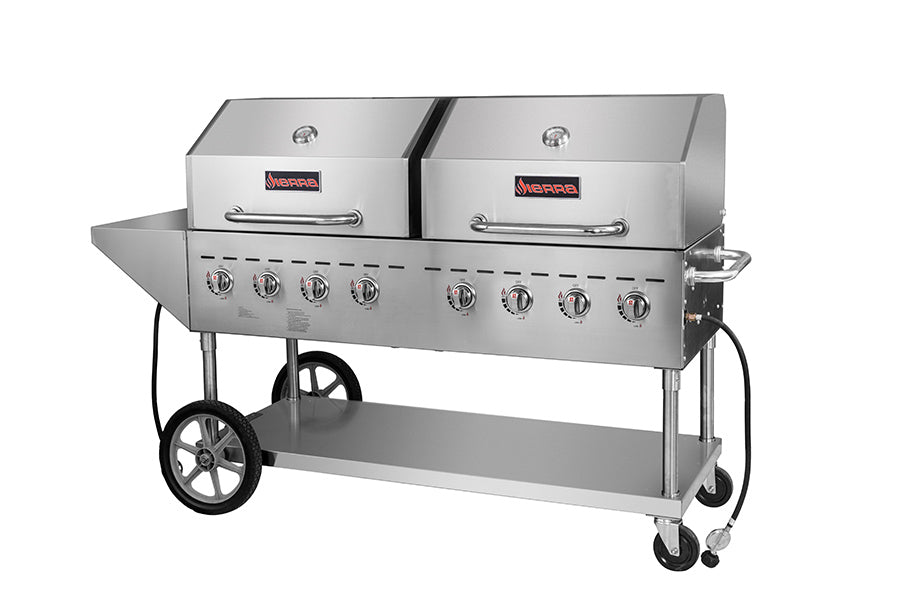 Sierra - SRBQ-60, 368 lbs, Full Stainless Steel Outdoor Gas Grills