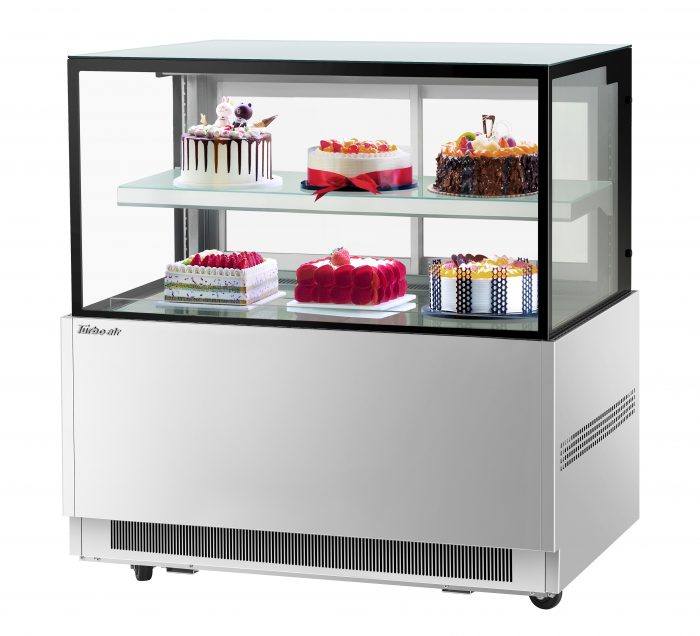 Turbo Air - TBP48-46NN-S, 48" Bakery Case-Refrigerated - 2 Shelves - Stainess Steel