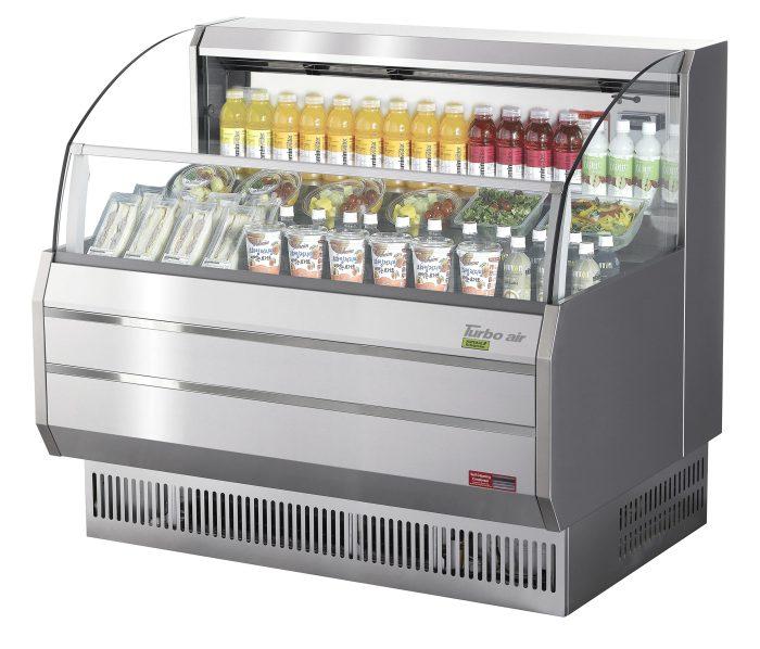 Turbo Air - TOM-50SS-N, 50"L Slim Line-Stainless steel