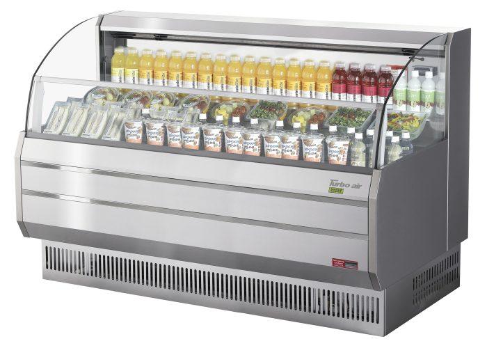 Turbo Air - TOM-75SS-N, 75"L Slim Line-Stainless steel