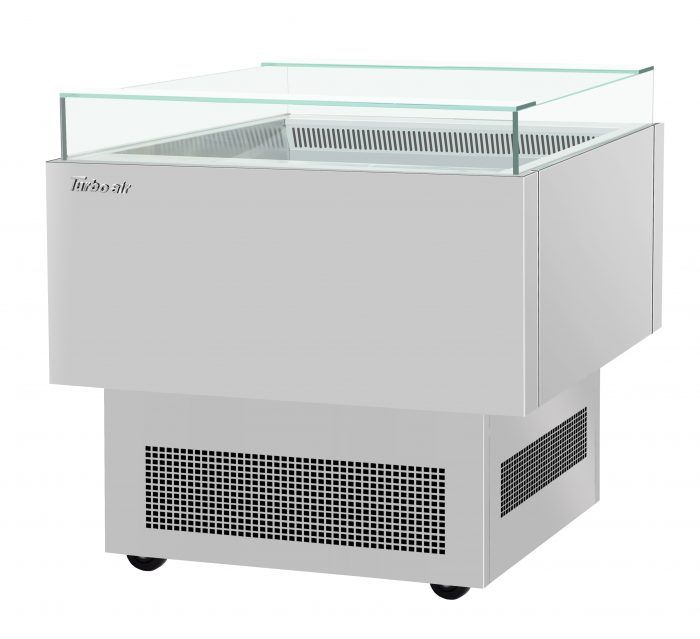 Turbo Air - TOS-30PN-S, 30" Sandwich & Cheese Display Case - Pillar Type - Stainless steel