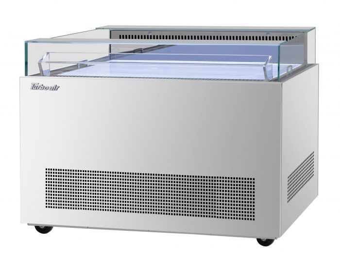 Turbo Air - TOS-50NN-S, 50" Sandwich & Cheese Display Case - Stainless steel