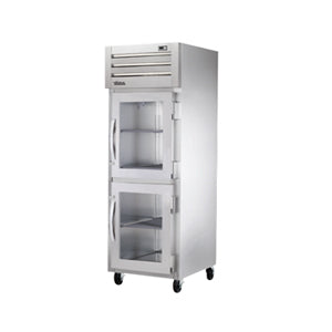 True STA1R-2HG-HC, Commercial 27.5" One Section Reach In Refrigerator 2 Right Hinge Glass Doors