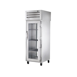 True STA1RPT-1G-1G-HC, Commercial 27.5" One Section Pass Thru Refrigerator 1 Right Hinge Glass Door