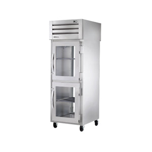 True STA1RPT-2HG-1G-HC, Commercial 27.5" One Section Pass Thru Refrigerator 2 Right Hinge Glass Doors