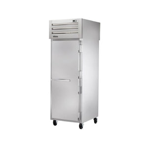 True STG1HPT-1S-1S, Commercial 27.5" Full Height Insulated Mobile Heated Cabinet w/ (3) Pan Capacity