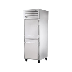 True STG1RPT-2HS-1S-HC, Commercial 27.5" Pass Thru Refrigerator Solid Doors