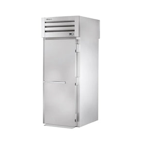 True STR1RRT-1S-1S, Commercial 35" One Section Roll Thru Refrigerator, (1) Right Hinge Solid Door, 115v