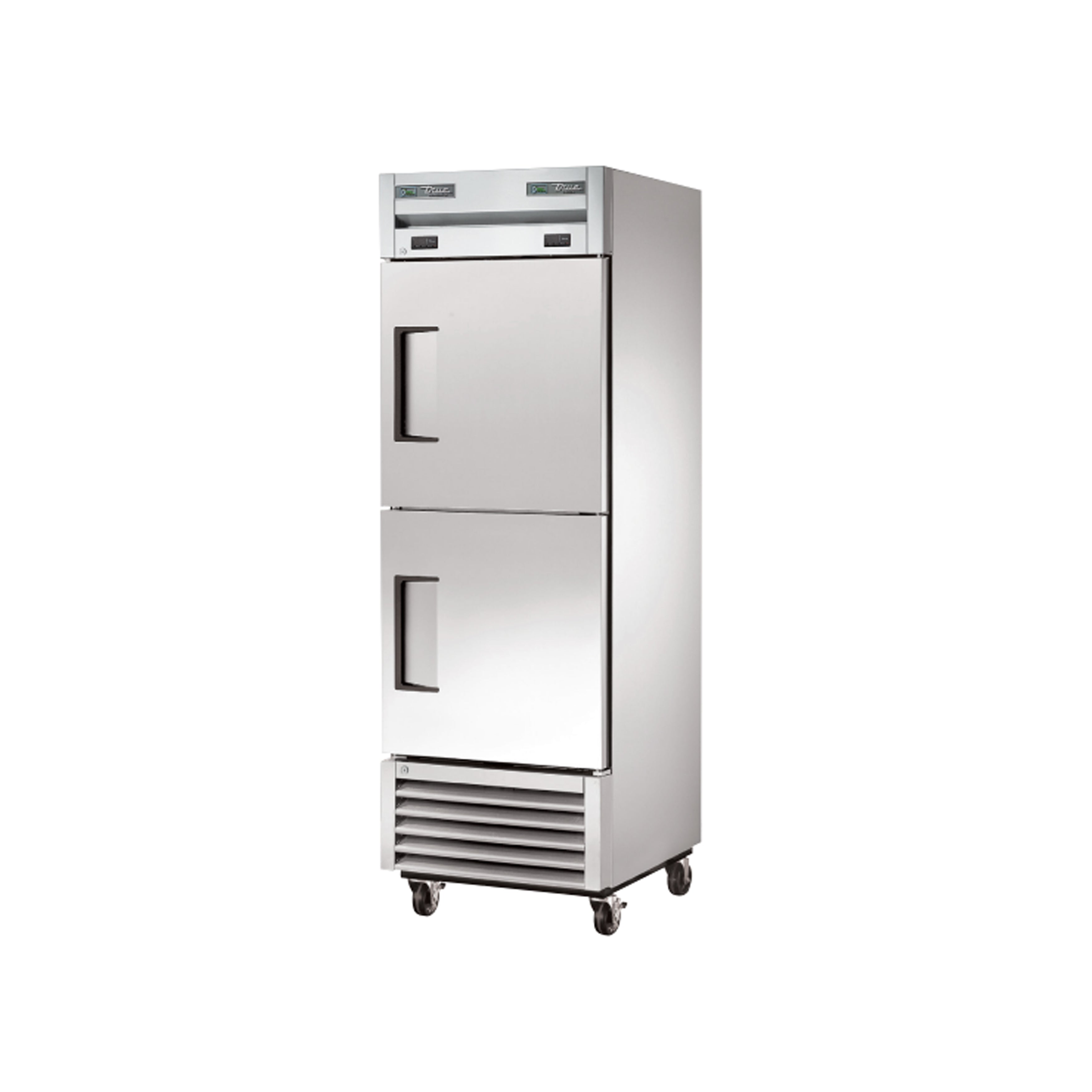 True T-23DT-HC, Commercial 27" Commercial Reach-In Refrigerator Freezer Solid Doors