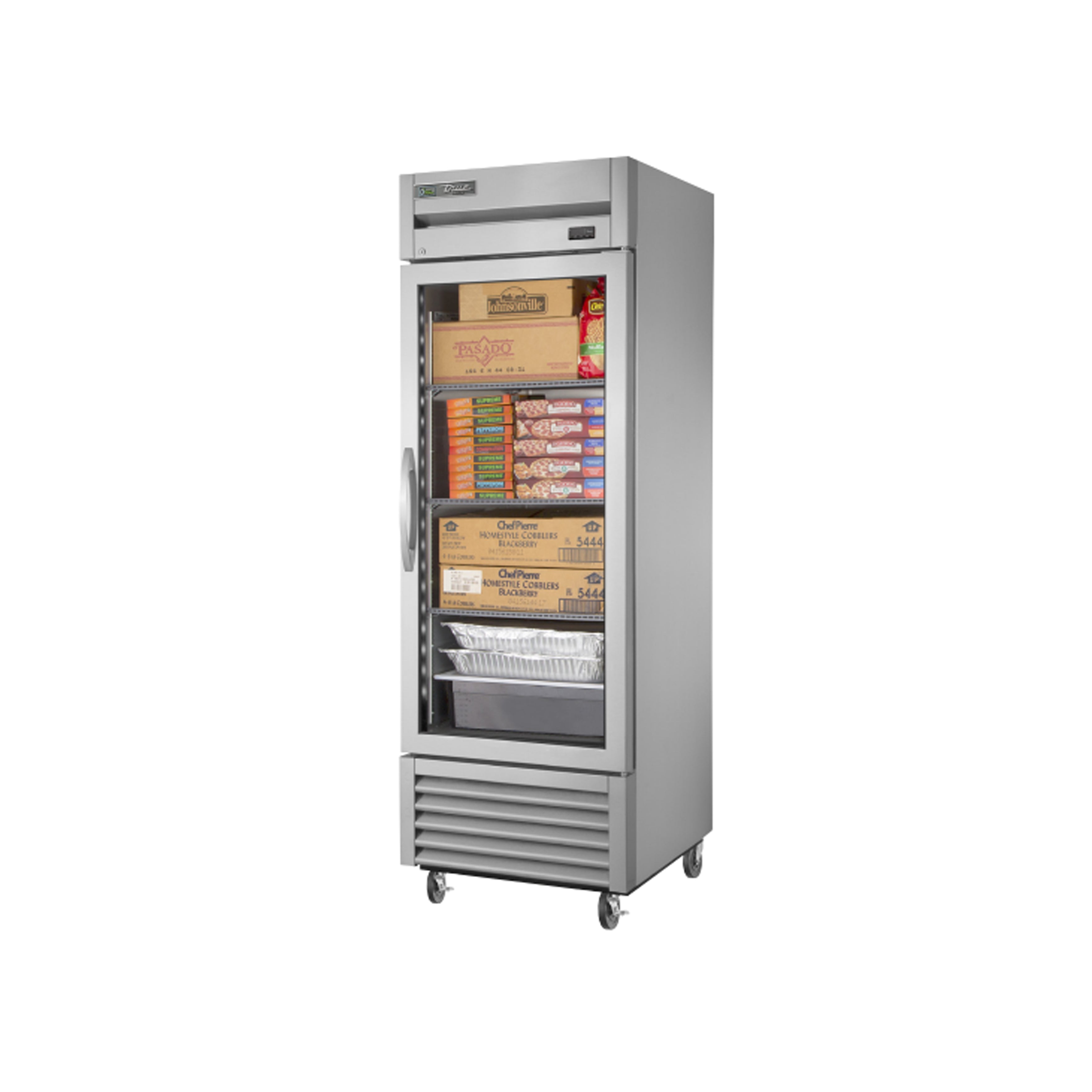 True T-23FG-HC~FGD01, Commercial 27" Reach-In Freezer Glass Door 1 Section