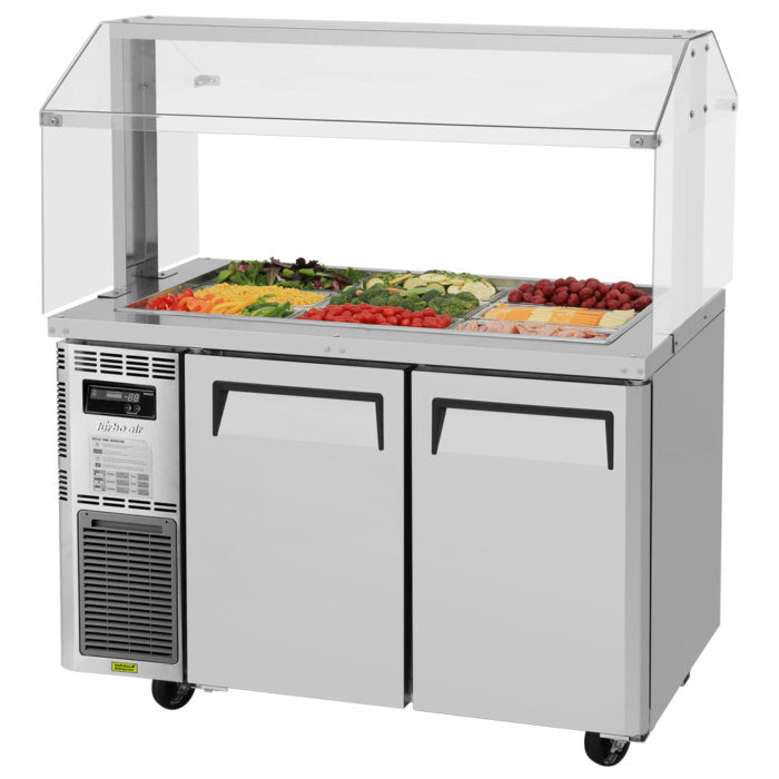 Turbo Air - JBT-48-N, Commercial 42" J Series buffet table, Two-section 12.5 cu.ft.