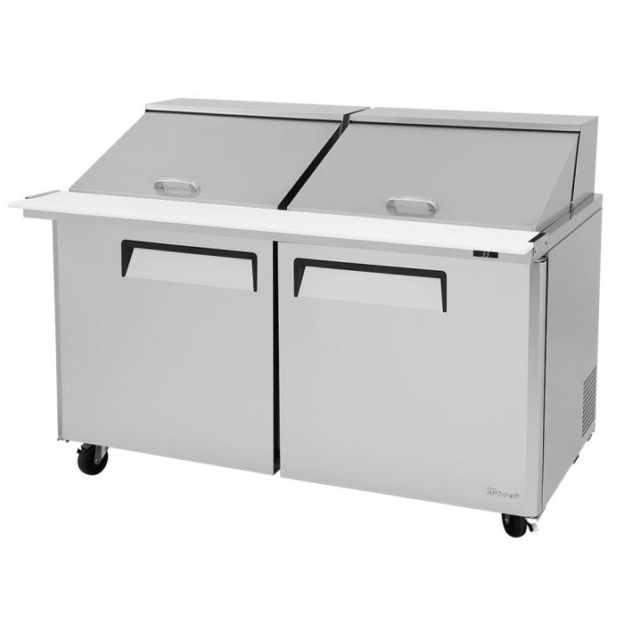 Turbo Air - MST-60-24-N, Commercial 61" M3 Series mega top unit, Two-section 19 cu.ft.