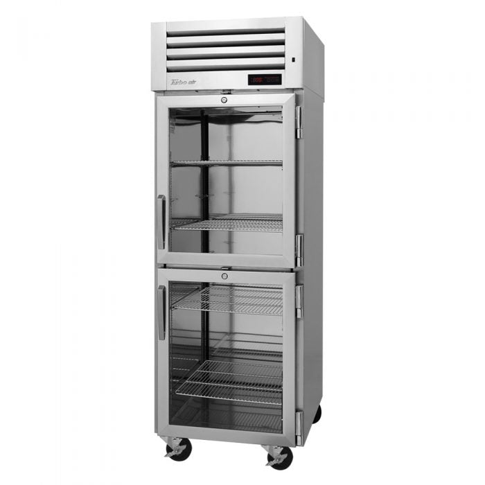 Turbo Air - PRO-26-2H-GS-PT, Commercial PRO Series Pass-thru Heated Cabinet, One-section