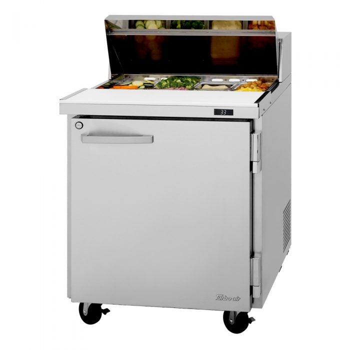 Turbo Air - PST-28-N, Commercial 28" PRO Series Sandwich/Salad Prep Table 7 cu.ft.