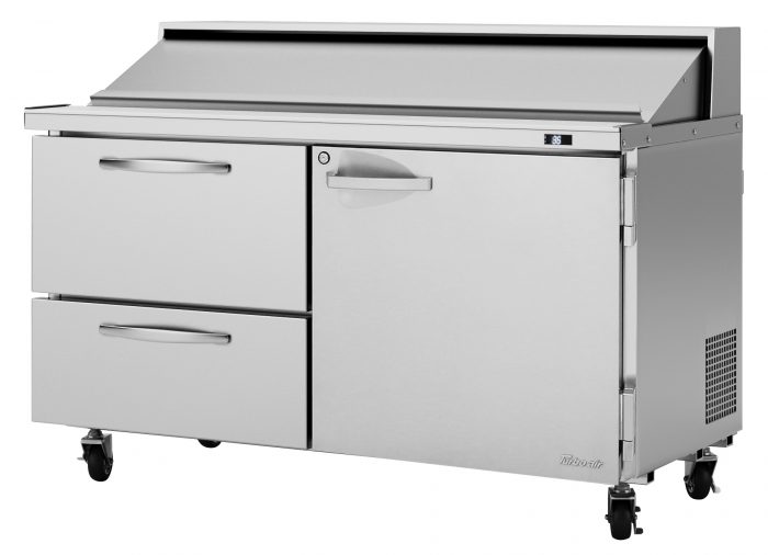 Turbo Air - PST-60-D2R-N, Commercial PRO Series Sandwich/Salad Unit-Drawers, (2) drawers