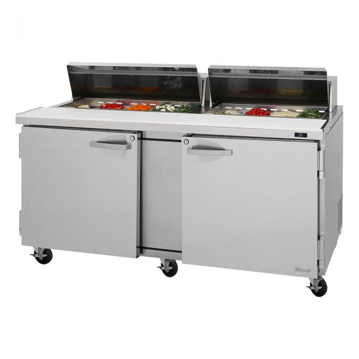 Turbo Air - PST-72-N, Commercial PRO Series Sandwich/Salad Prep Table