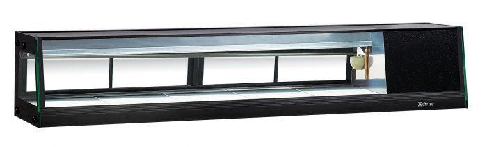 Turbo Air - SAS-70R-N, Commercial 70″ Sushi Display Case Refrigerants, LED Lighting 2.3 cu.ft