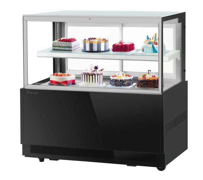 Turbo Air - TBP60-46FN-W(B), Commercial 60″ Bakery Display Case Refrigerated,