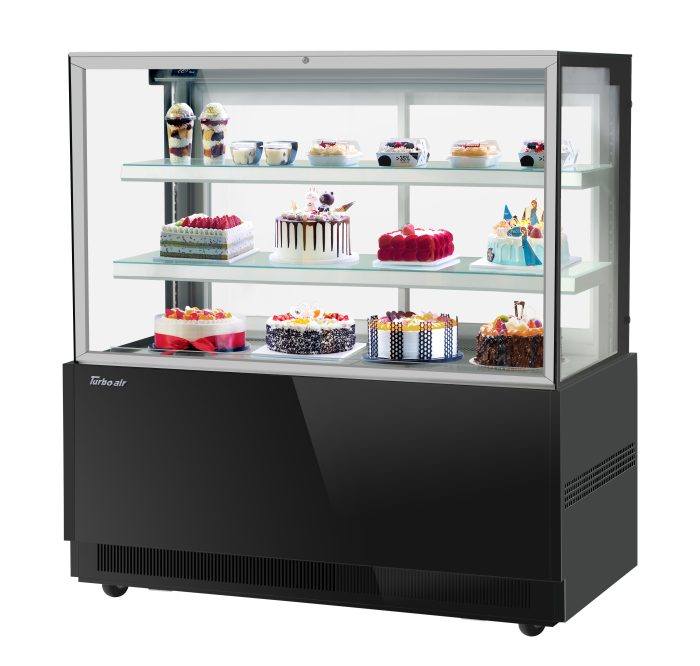 Turbo Air - TBP60-54FN-W(B), Commercial 60″ Bakery Display Case Refrigerated