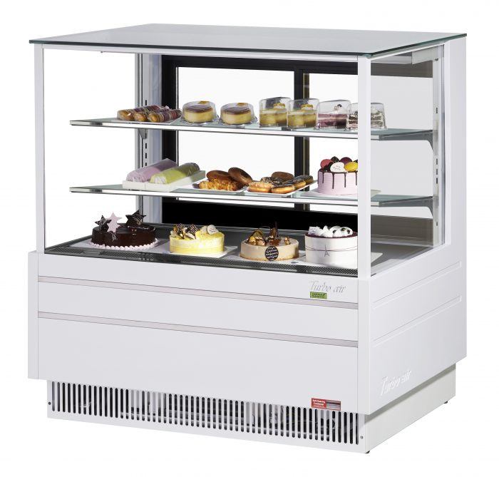 Turbo Air - TCGB-48UF-W(B)-N, Commercial Display Cases Straight Front Bakery Cases Refrigerated