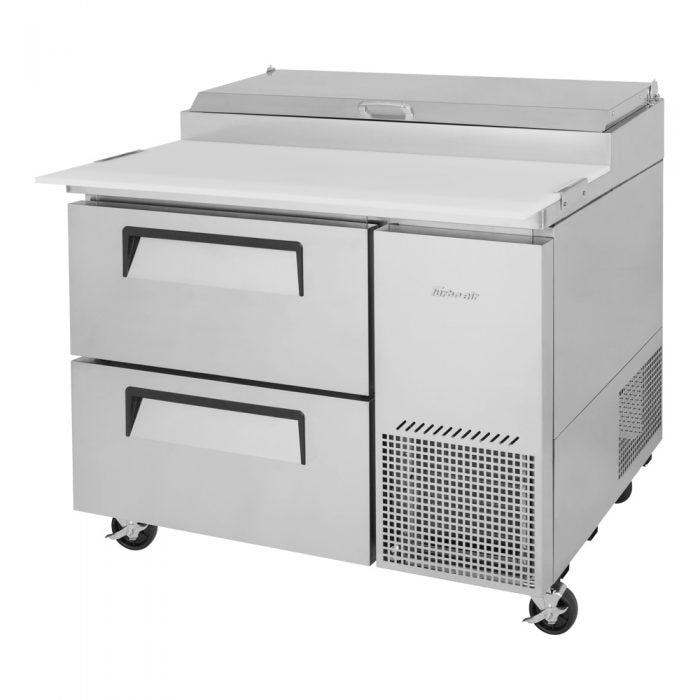 Turbo Air - TPR-44SD-D2-N, Commercial Super Deluxe pizza prep table, One-section