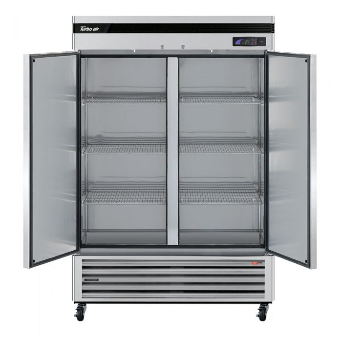 Turbo Air - TSF-49SD-N, Commercial 54" Reach-in Freezer Super Deluxe 2 Section 39.9 cu.ft