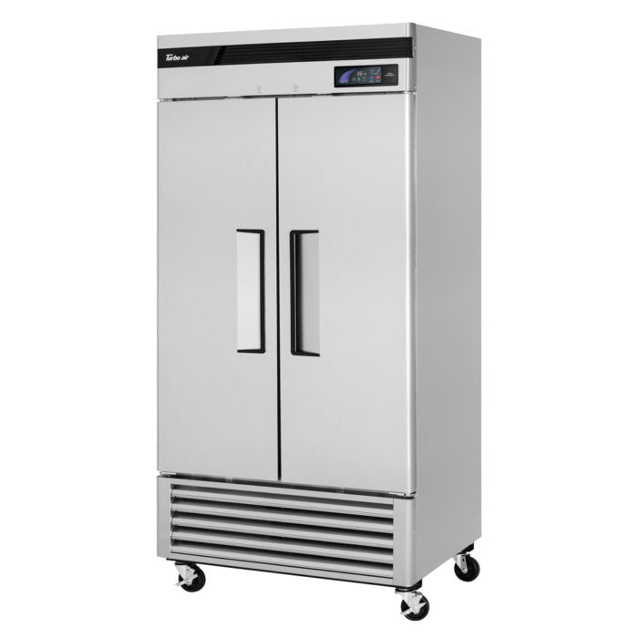 Turbo Air - TSR-35SD-N6, Commercial Super Deluxe series, Reach-in refrigerator, Two-section 29.19 cu.ft