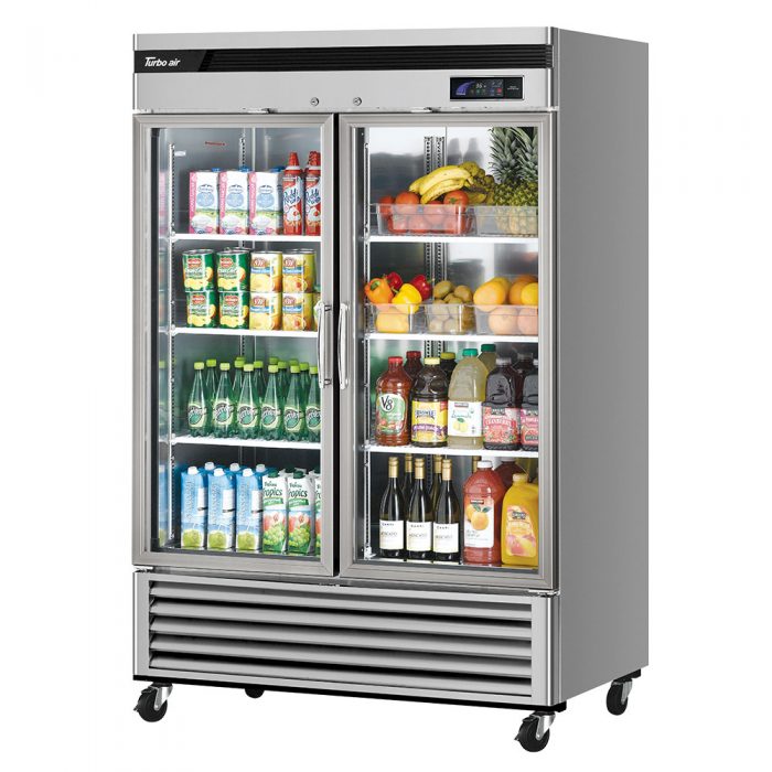 Turbo Air - TSR-49GSD-N, Commercial 54" Reach-in Refrigerator Super Deluxe 2 Section 44.14 cu.ft.