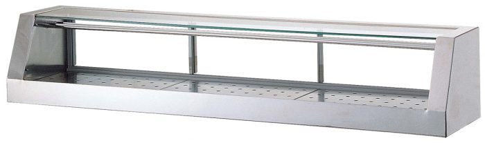 Turbo Air - TSSC-4, Commercial 48" Sushi Display Case Pre-piped for remote refrigeration