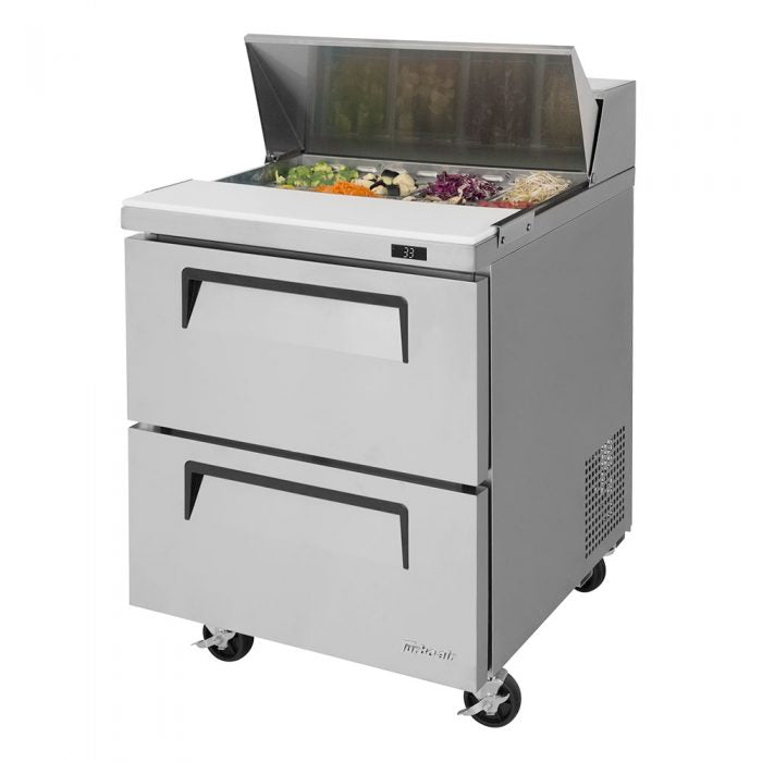 Turbo Air - TST-28SD-D2-N, Commercial Super Deluxe sandwich/salad unit, One-section