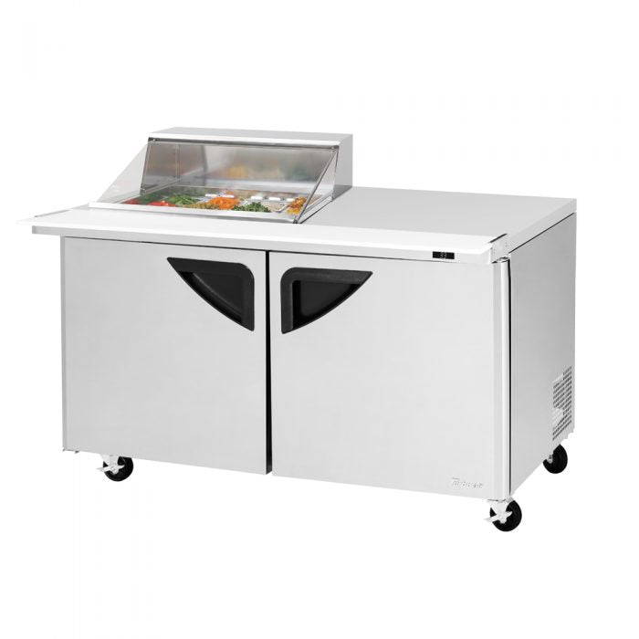 Turbo Air - TST-60SD-12M-N-CL, Commercial Super Deluxe Series, Mega-Top Sandwich/Salad Prep + Work Station