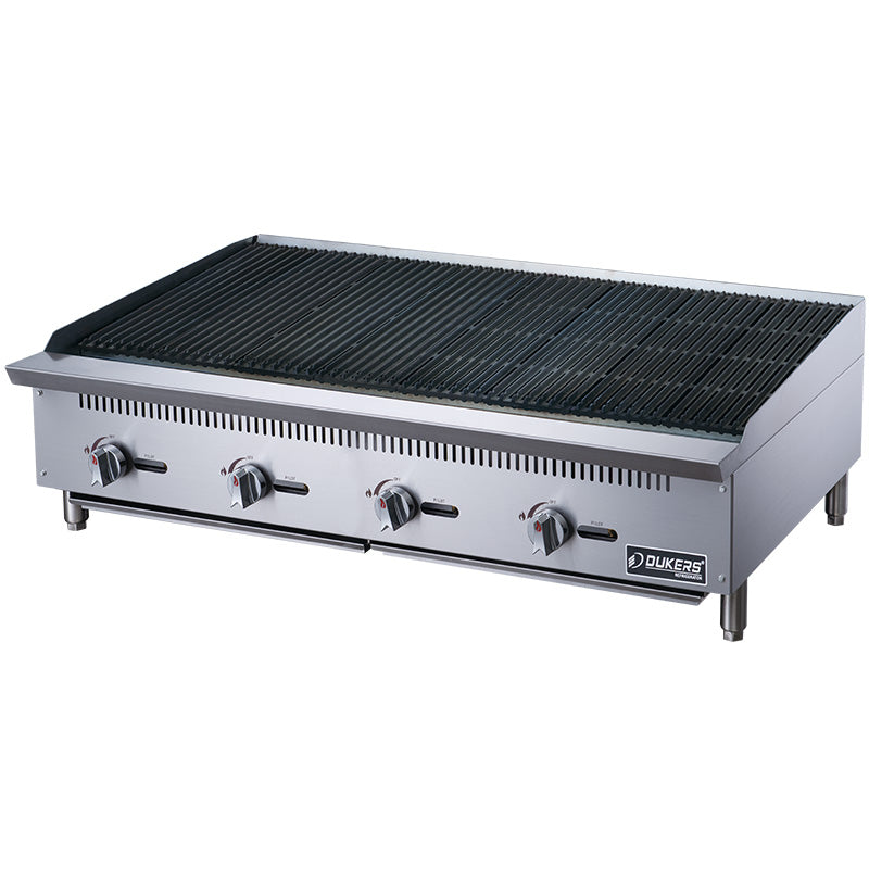 Dukers - DCCB48, Commercial 48" Countertop Charbroiler