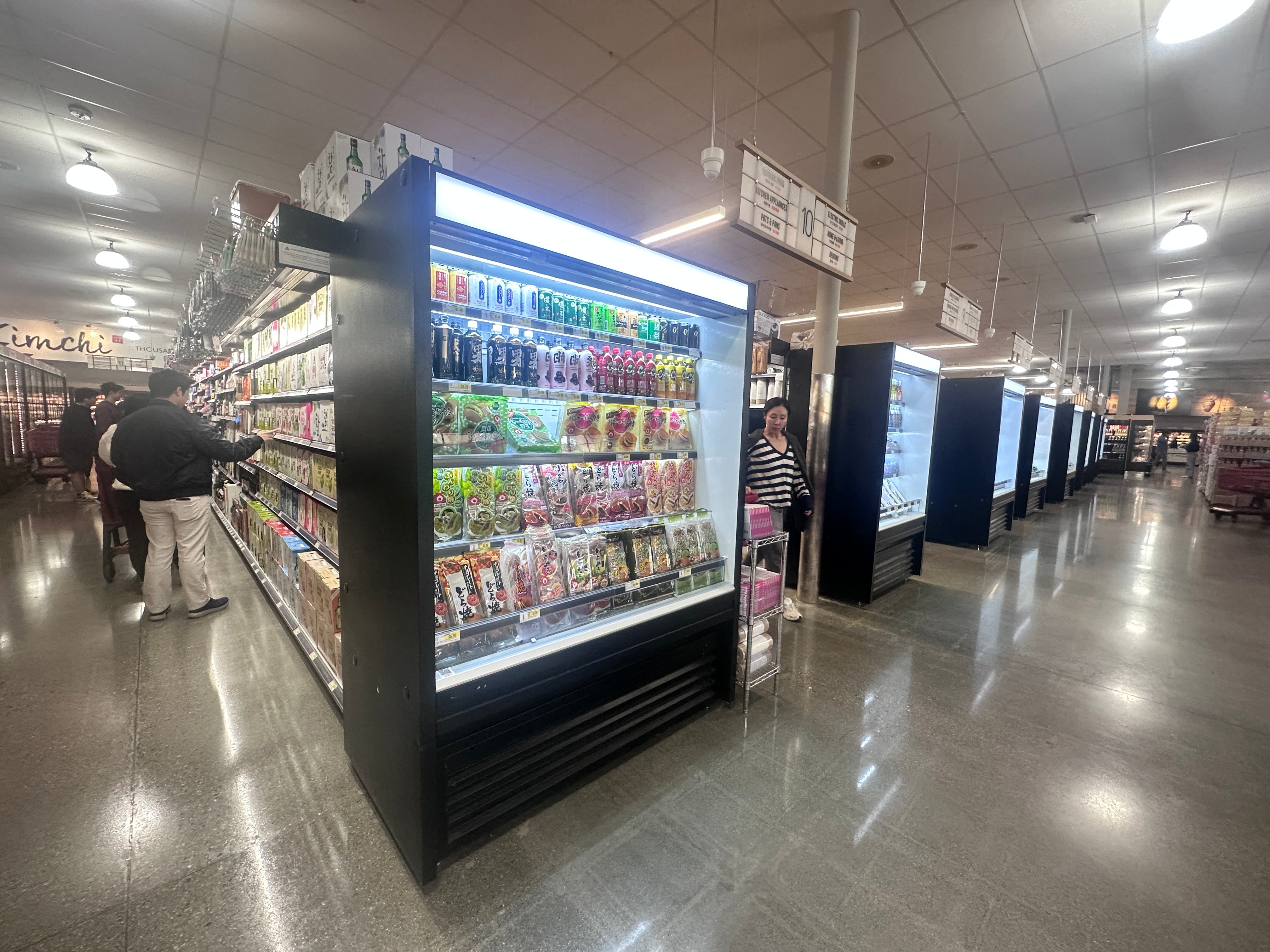 OFC 78‘’ Open Air Merchandiser Grab and Go Merchandiser Refrigerator Display Cooler