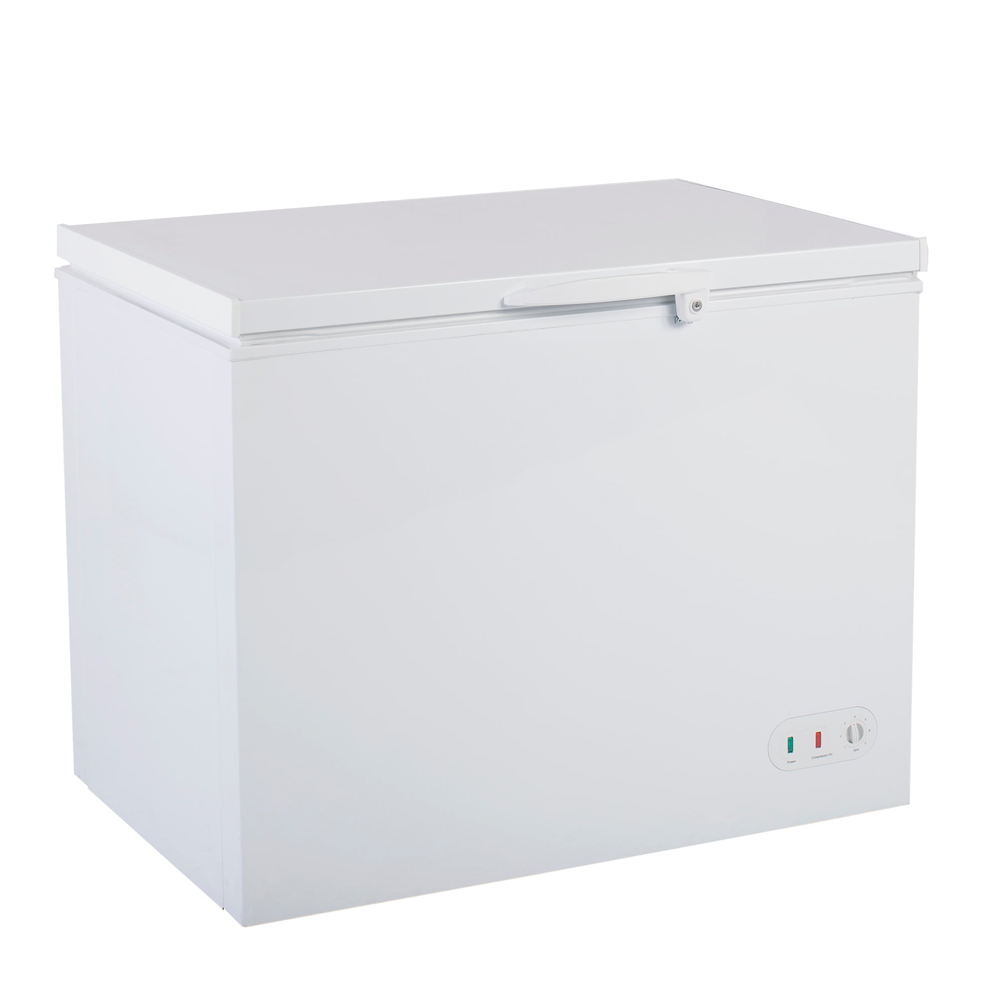 Maxx Cold - MXSH12.7SHC, Maxx Cold Chest Freezer with Solid Top, 50"W, 12.7 cu. ft. Storage Capacity, Locking Lid, Garage Ready, in White