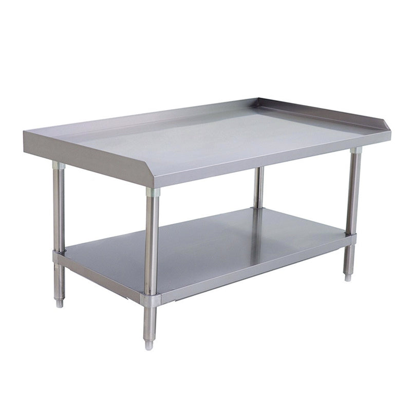Chef AAA - ATSE-22060, Commercial Equipment Stand Stainless Steel Size 48"x 30"x 24" NSF