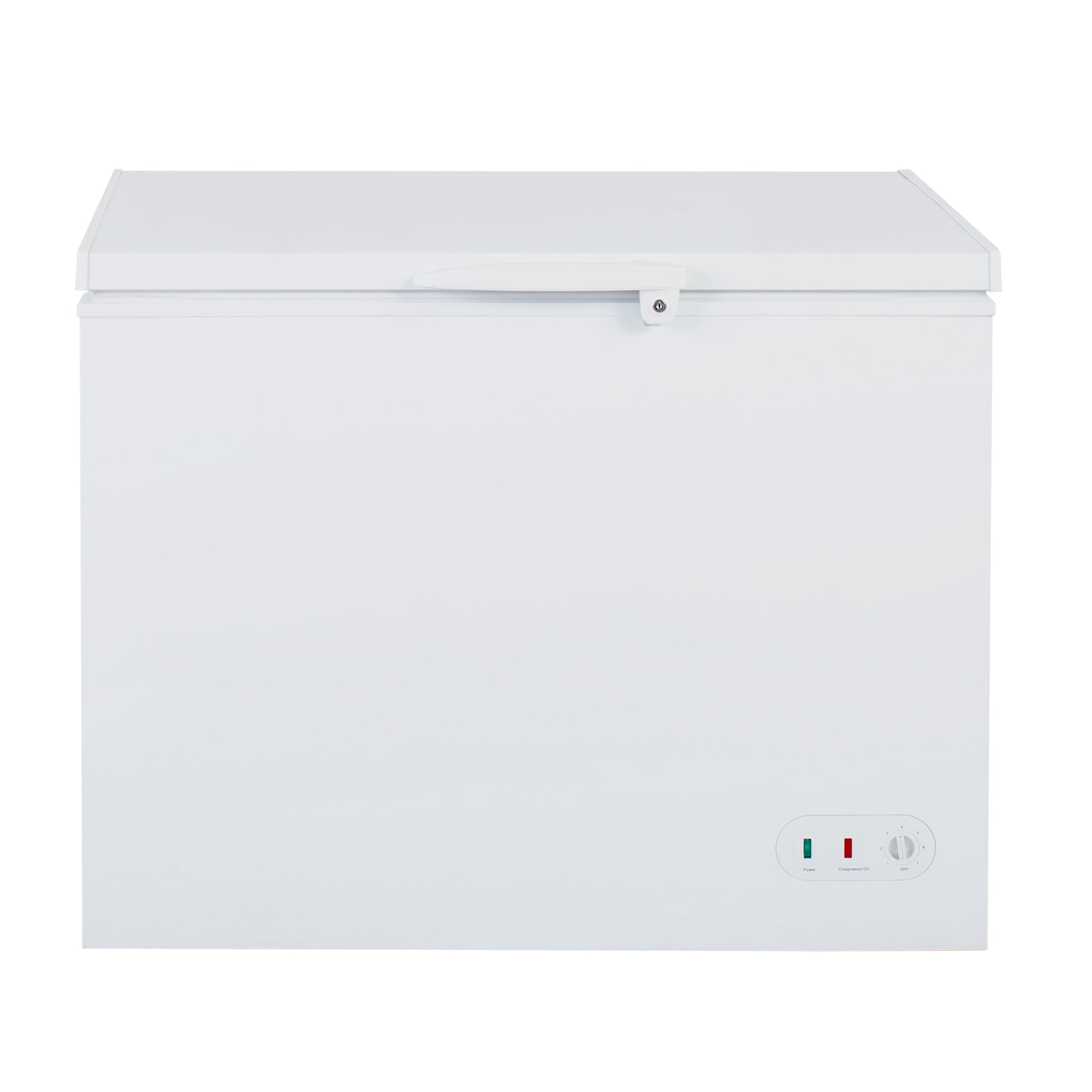 Maxx Cold - MXSH9.6SHC, Maxx Cold Chest Freezer with Solid Top, 40.6"W, 49.6 cu. ft. Storage Capacity, Locking Lid, Garage Ready, in White