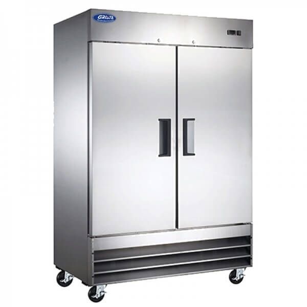 Grista - GRRF-2D, Reach-In Refrigerator - 2 Door, 48 Cu. Ft., 54 In