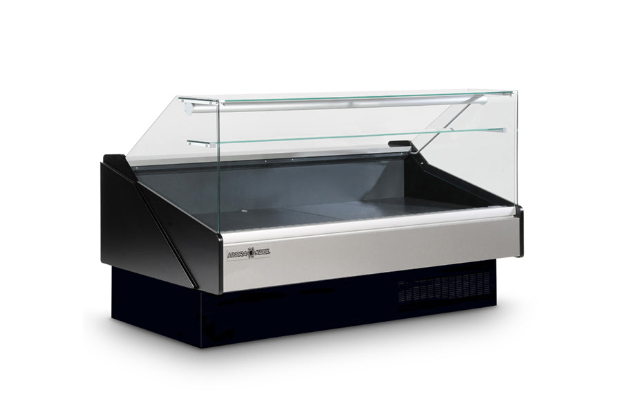 Hydra Kool - KPM-FG-60-S, 60" Flat Glass Deli Case Designed for Deli Products and Packaged Meat