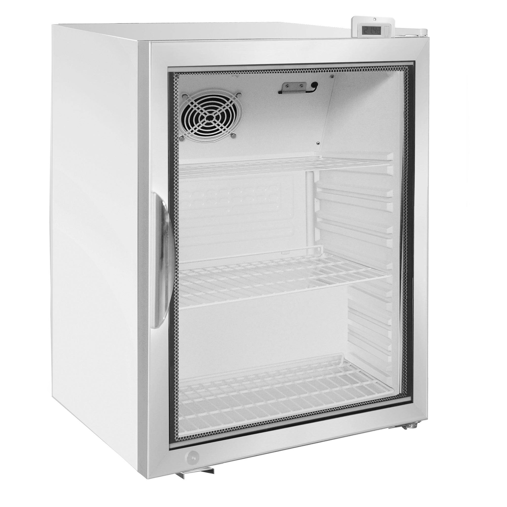 Maxx Cold - MXM1-3.5RHC, Maxx Cold Merchandiser Refrigerator, Countertop, 24.4"W, 3.5 cu. ft. Storage Capacity, in White