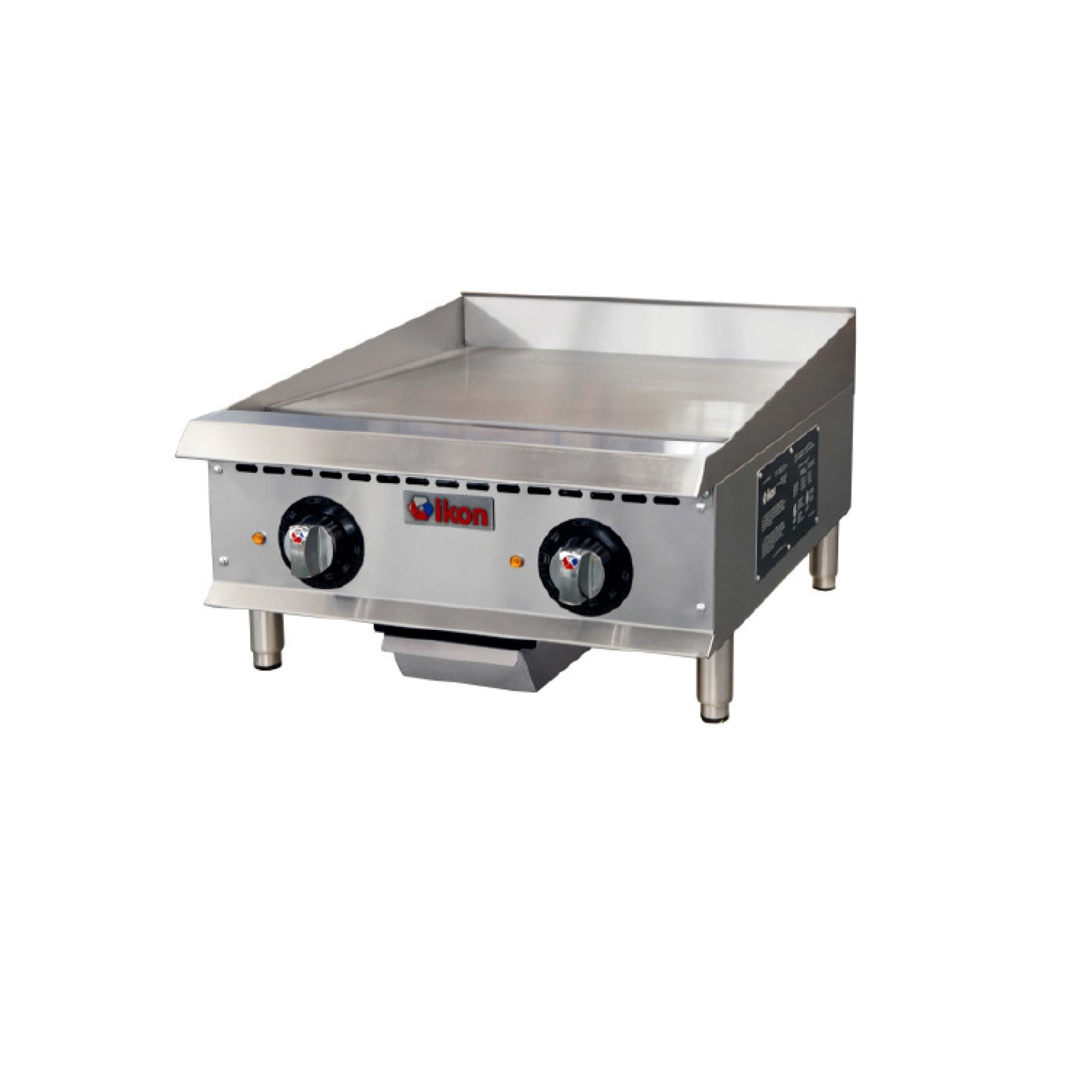 IKON - ITG-24E, 24" Electric Griddles With 8.0 KW Power
