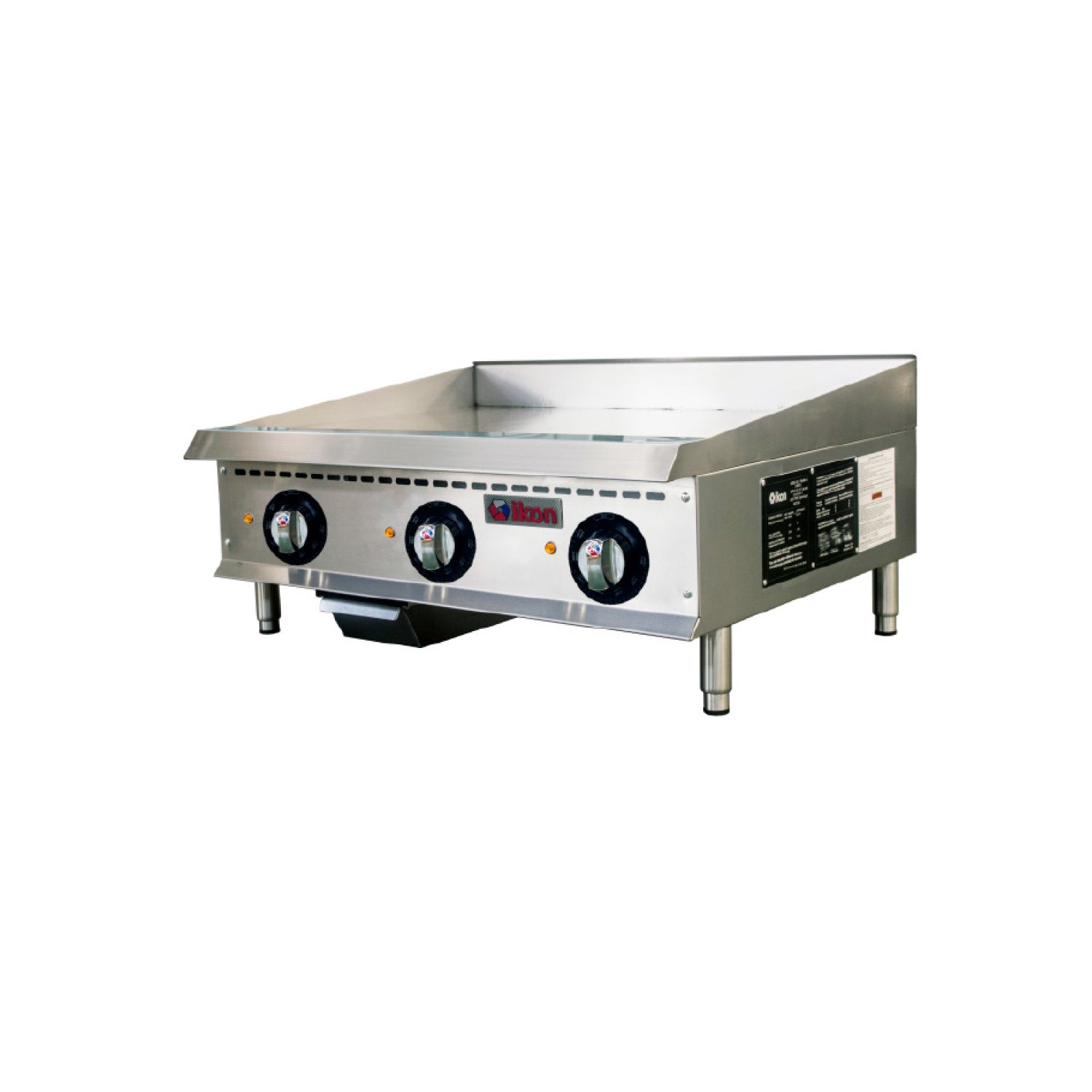 IKON - ITG-36E, 36" Electric Griddles With 12.0 KW Power