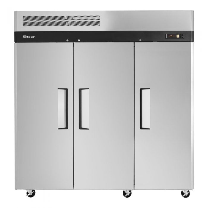 Turbo Air - M3R72-3-N, Commercial 77" Reach-in Refrigerator M3 series Stainless Steel 65.8 cu.ft