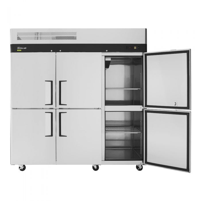 Turbo Air - M3R72-6-N, Commercial 77" Reach-In Refrigerator M3 Series  65.6 cu.ft.3 Section
